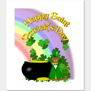 Happy Saint Patrick’s Day Oliver Posters and Art